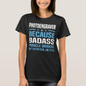 T-shirt Photograveur (Devant)