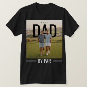 T-shirt PhotoPop Meilleur Papa Par Par Photo Personnalisée