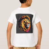 T-shirt Photos de Lion T-Shart (Dos)