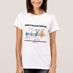T-shirt Photosynthèse la source d'énergie verte original