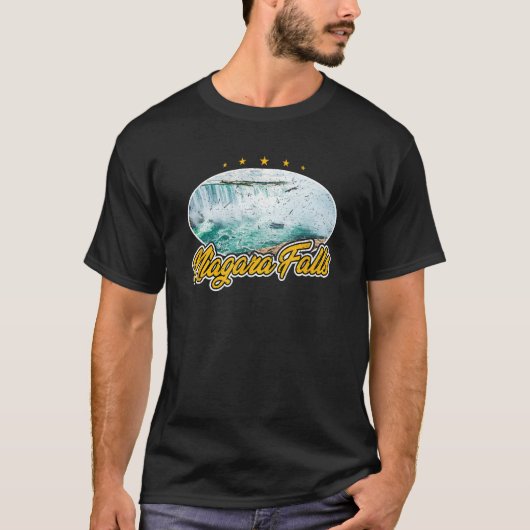 T-shirt Phototext Niagara Falls (Devant)