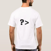 T-shirt PHP  (Dos)