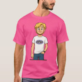 T-shirt PHP Disney Cartoon Programmer Tee (Devant)