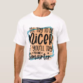 T-shirt Phrase Amusante (Devant)