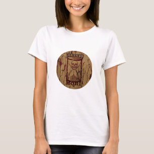 T-shirt Phrase latin - Saisir Le Jour - Crâne Memento Mori