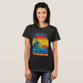 T-shirt Phuket Thailand Retro Throwback Surf & Beach Souve (Devant entier)