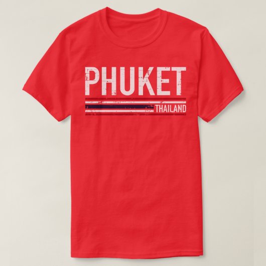 T-shirt Phuket Thaïlande (Design devant)