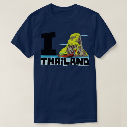 T-shirt Phuket Thaïlande (Design devant)