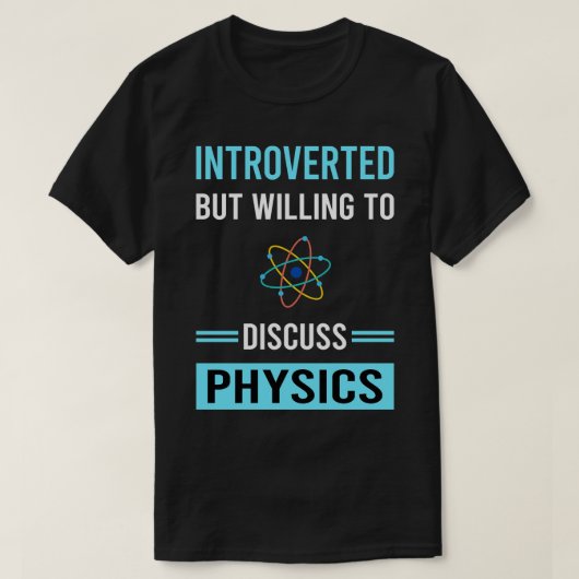 T-shirt Physicien initié (Design devant)