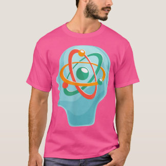 T-shirt Physicien Science Atom Electrons Scientifique Quan