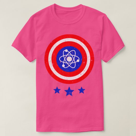 T-shirt Physicien scientifique Physique Geek Atom (Design devant)