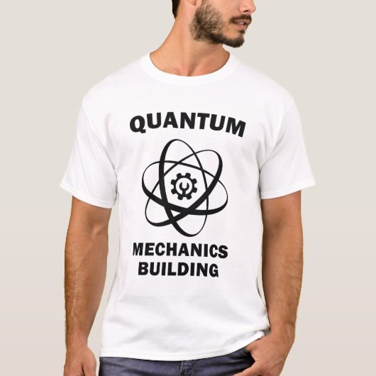 T-shirt Physicien - Scientifique Science physique quantiqu (Devant)