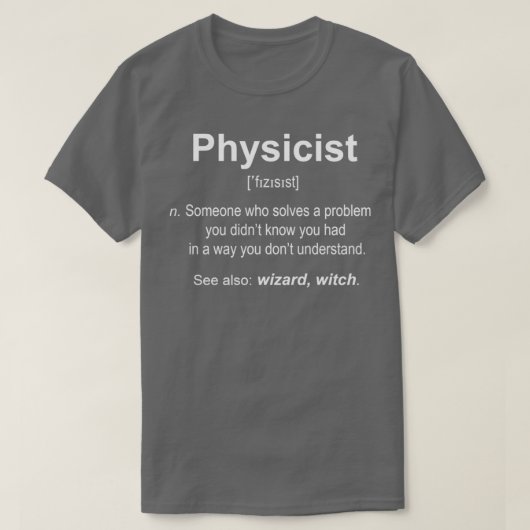 T-shirt Physicien W (Design devant)