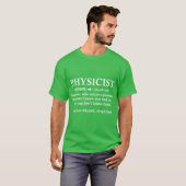 T-shirt Physicist wizard scientist science physics gift fo (Devant entier)