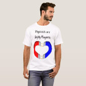 T-shirt Physicists are Highly Magnetic (Devant entier)