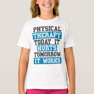 T-shirt physiothérapeute Thérapie Assistant Physique