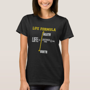 T-shirt Physique de formule de vie