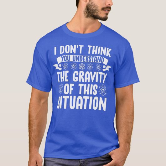 T-shirt Physique drôle Atom Science Physique (Devant)
