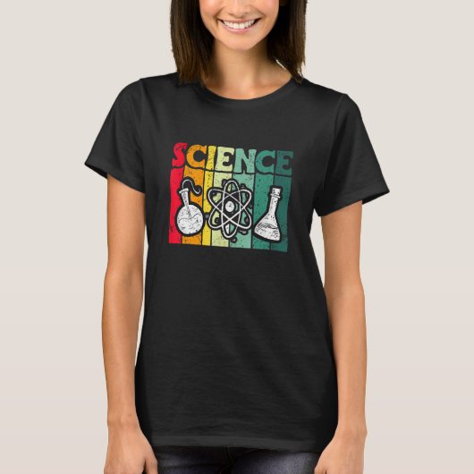 T-shirt Physique Enseignant Chimie Espace Physique Science (Devant)