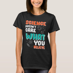 T-shirt Physique Quantique Jeu de Mots T Science Croire