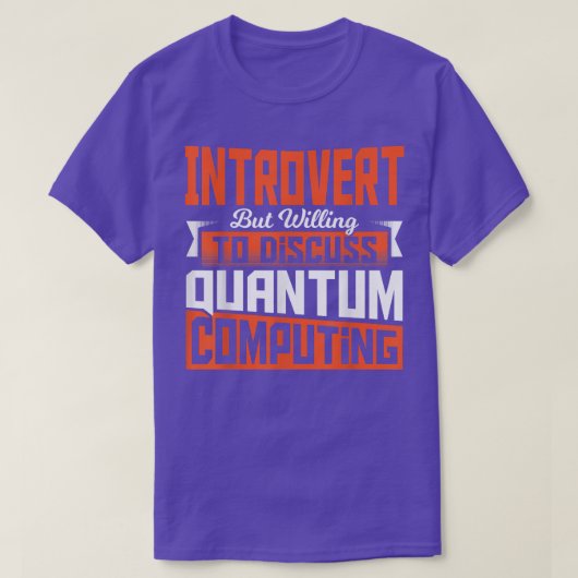 T-shirt Physique quantique Mathématiques scientifiques Inf (Design devant)