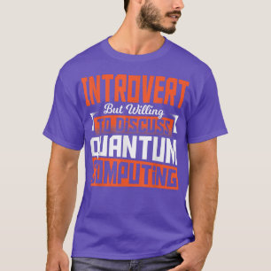 T-shirt Physique quantique Mathématiques scientifiques Inf