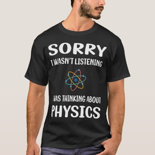 T-shirt Physique sans écoute (Devant)