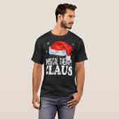 T-shirt Physique Thérapie Claus Noël Funny Matching Co (Devant entier)
