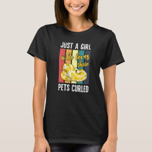 T-shirt Phyton Banana Ball Juste Une Fille Qui Aime Leur A