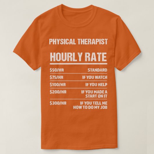 T-shirt Phytothérapeute Taux horaire drôle Cadeau d'annive (Design devant)