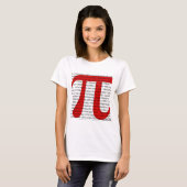 T-shirt pi (Devant entier)