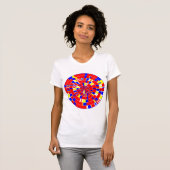 T-shirt Pi Abstrait 01 (Devant entier)