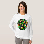 T-shirt Pi Abstrait 07 (Devant entier)