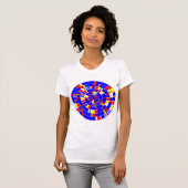 T-shirt Pi Abstrait 08 (Devant entier)