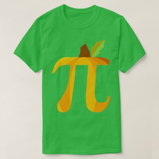 T-shirt Pi Citrouille Pie Math Funny Halloween Pi Day Math (Design devant)