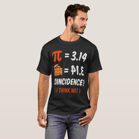 T-shirt pi dames pi pour pi jour (Devant entier)