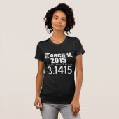 T-shirt Pi Day 2015 (Devant entier)