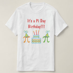 T-shirt Pi Day Anniversaire Tee