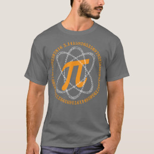 T-shirt Pi Day Atom Pi Math Geek Amateurs de science