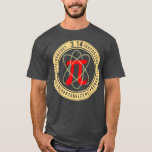 T-shirt Pi Day Atom Pi Math Geek Science Amateurs Premium<br><div class="desc">Pi Day Atom Pi Math Geek Science Amateurs Premium.</div>