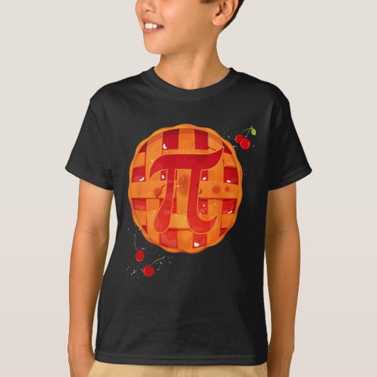 T-shirt Pi Day Cherry Pie Math Enseignant Funny Thanksgivi (Devant)