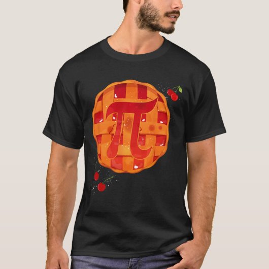 T-shirt Pi Day Cherry Pie Math Enseignant Funny Thanksgivi (Devant)