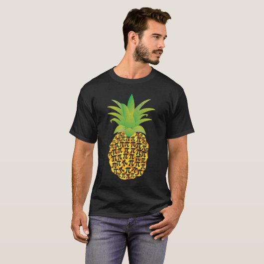 T-shirt Pi Day Enseignant en mathématiques ananas 3 14 Sym (Devant entier)