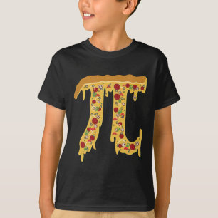 T-shirt Pi Day Funny Nerdy Pizza Pi 3.14 Symbole Math Alim