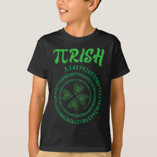 T-shirt Pi Day Graphic Irlandais drôle Saint Patrick's Day
