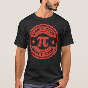 T-shirt Pi Day Math Enseignant Nerd Algebra Pi plongeur