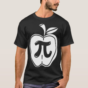 T-shirt Pi Day Math Pomme cheval équitation animaux