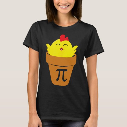 T-shirt Pi Day Math T Shirt Funny Pot de poulet Pie T Shir (Devant)