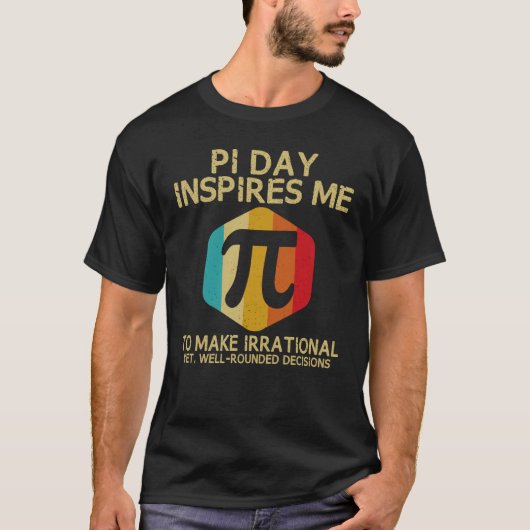 T-shirt Pi Day M'Inspire De Rendre Irrationnel 3.14 Math (Devant)