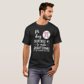 T-shirt Pi Day m'inspire Math Pi Symbole Coeurs Imprimer (Devant entier)